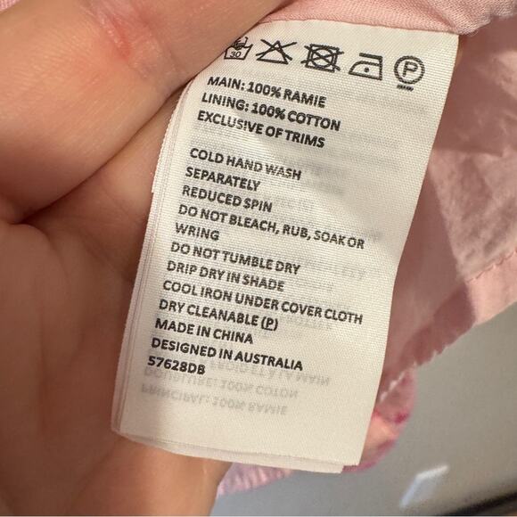 Bardot Revolve Pink Floral Kiah Corset Mini Dress Womens M Coquette Romantic - Picture 6 of 16